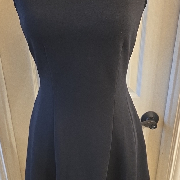 Elegant Black Sleeveless Mini Dress - Picture 4 of 16
